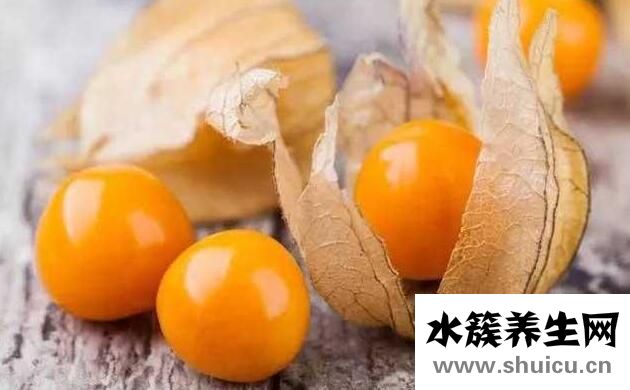 姑娘果的功效與禁忌