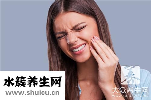 大牙后面牙肉腫痛圖