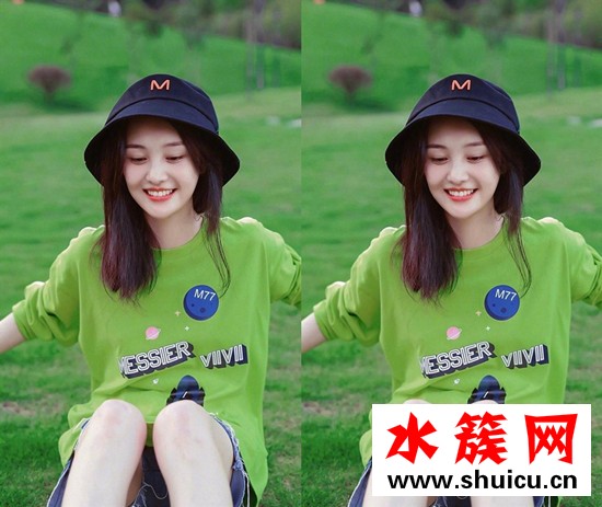 鄭爽巴黎時裝周街拍,這次真的是實名好看!爽妹子韓妝畫法學習一下 鄭爽巴黎街拍