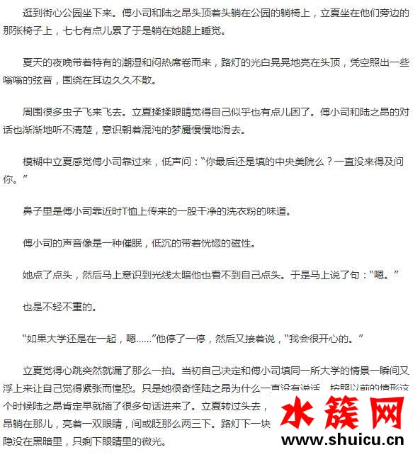 夏至未至小說詳細(xì)內(nèi)容簡介