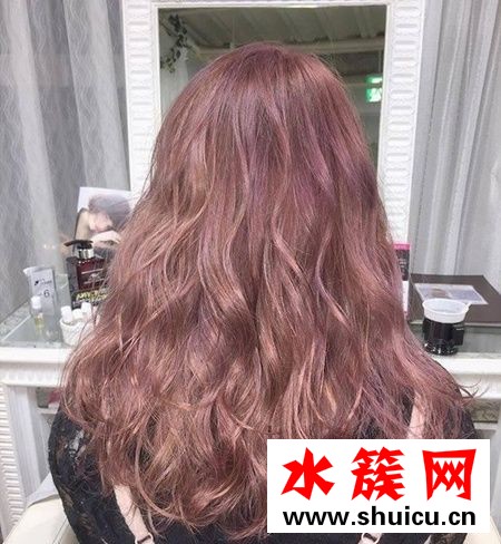 長卷發染什么顏色好看