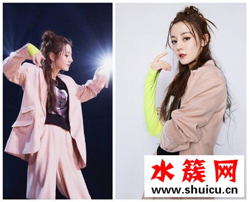 迪麗熱巴最新短發(fā)造型