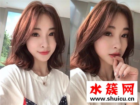 頭發少齊肩短發燙什么卷