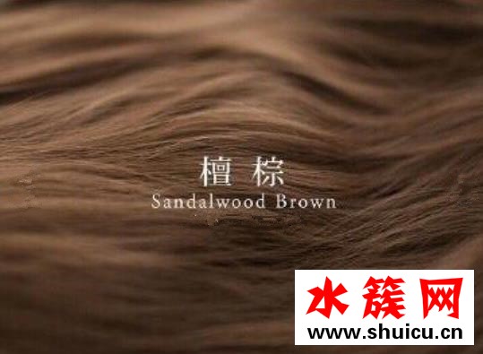 檀棕色頭發(fā)是什么顏色