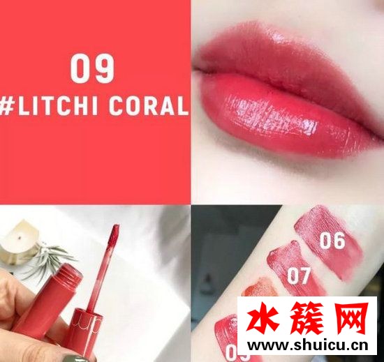 Romand果汁唇釉試色 Romand果汁唇釉06/07/08/09真人試色 Romand果汁唇釉試色