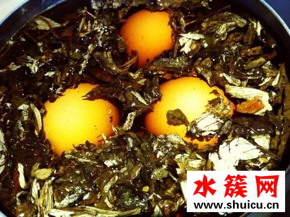艾草煮雞蛋怎么做？