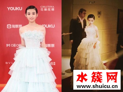 張子楓紅毯發型