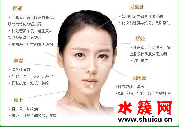 面部長斑圖解——徹頭徹尾了解斑點 面部長斑圖解——徹頭徹尾了解斑點